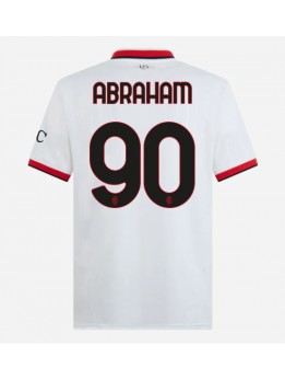 Billige AC Milan Tammy Abraham #90 Bortedrakt 2024-25 Kortermet